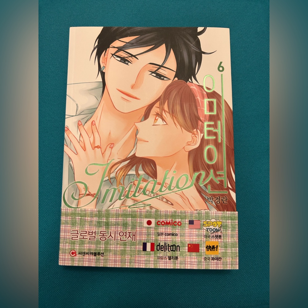 Imitation Korean Webtoon Manhwa Volume 6 in Hangul